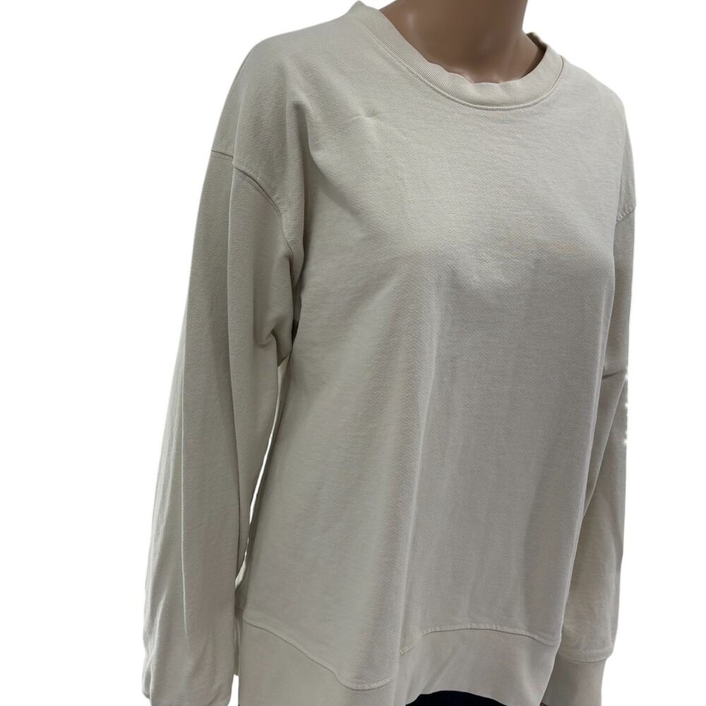 Talentless Bone Oversized Heavyweight Crewneck Sw… - image 7